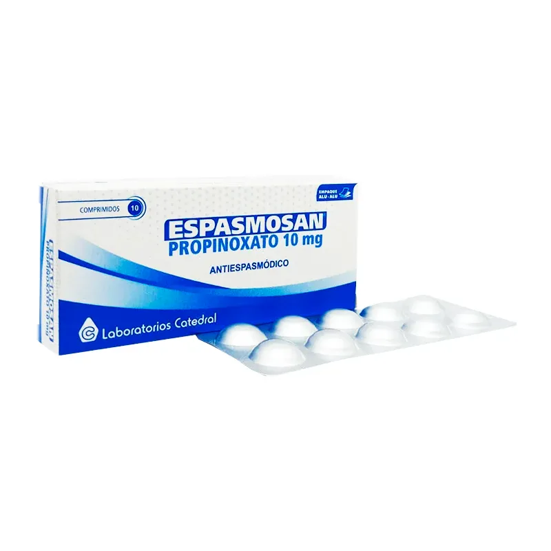 Espasmosan Compuesto Propinoxato - Cont.10 Comprimidos Recubiertos