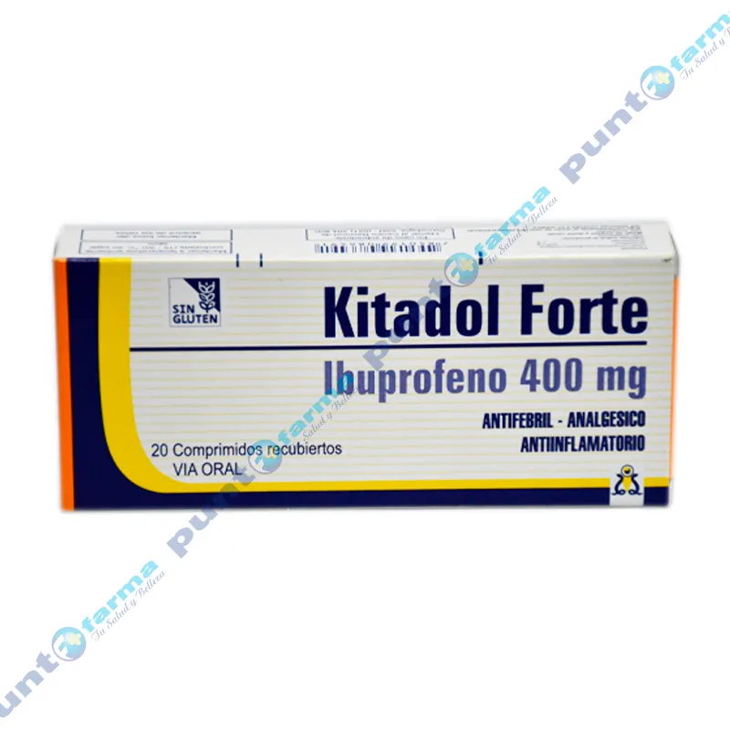 Kitadol Forte Ibuprofeno 400 mg