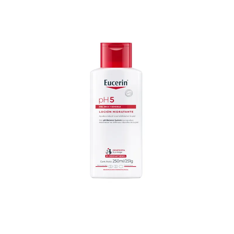 Loción Hidratante pH5 Piel Seca y Sensible Eucerin - Cont.250 mL
